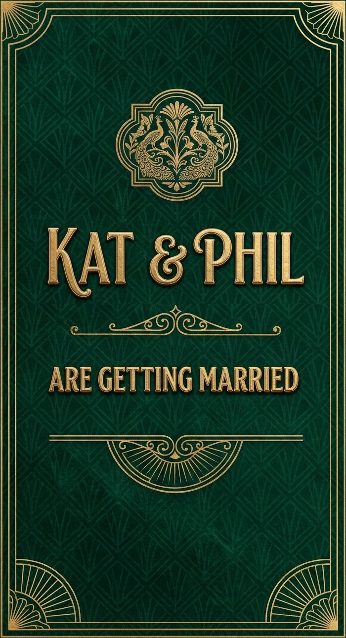 Kat and Phil are getting married
